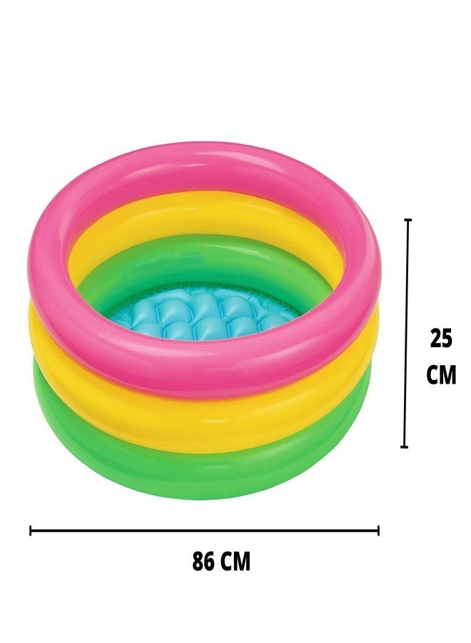 Foroly Bath Tub for Kids, Sunset Glow Water Pool for Kids, Inflatable Pool for Kids (3 ft) - Image 4